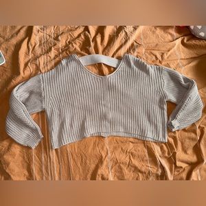 Kayla’s Armoire cropped sweater